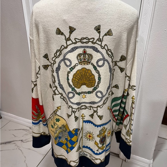 Etro Cotton Twill Nautical Size L - Picture 3 of 9